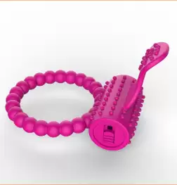 Tongue Silicone Cock Ring