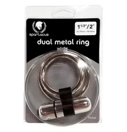 Vibrating Dual Metal C Ring with Bullet