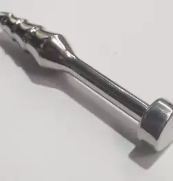 Sex Ribbed and Tapered Penis Plug
