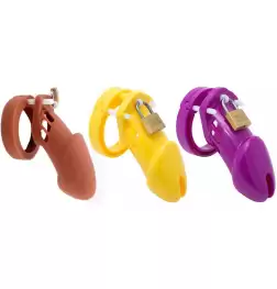 Silicone Male Chastity Device