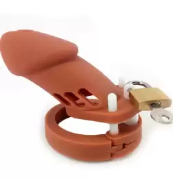 Silicone Male Chastity Device