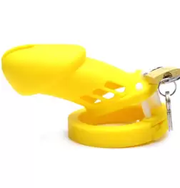 Silicone Male Chastity Device