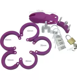 Silicone Male Chastity Device