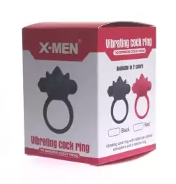 X-MEN Vibrating Cock Ring - 10 Speeds