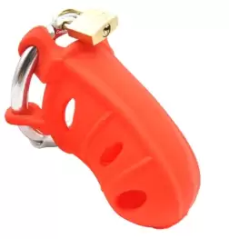 Silicone Male Chastity Device Medium