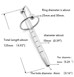 Star Trust Penis Plug With Glans