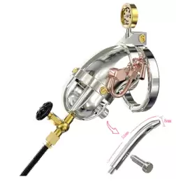 Steampunk Male Chastity Device Cock Cage