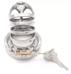 Rhombic Bend Male Chastity Cock Cage