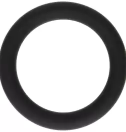 Tantus Silicone C-Ring 1 7/8 Inch Black