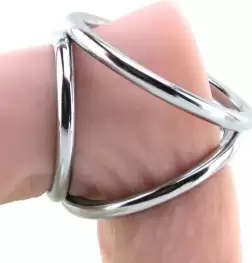 Triple Cock & Ball Divider Ring