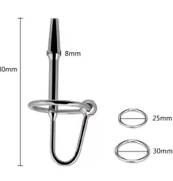 Urethral Stretching Penis Plug & Glans Ring