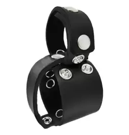 Vault Neoprene Stretcher With Removable Cock Ring Black