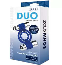 Zolo Duo Vibrating C-Ring