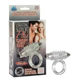 Vibrating Support Plus Pleasure Point Ring