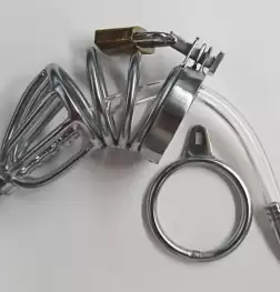 Chastity Device For Male & Urethral Tube