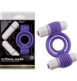 Clitoral Mass Dual Vibrating Cock Rings