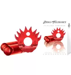 Crossbones Flame Thrower Double Bullet in Red