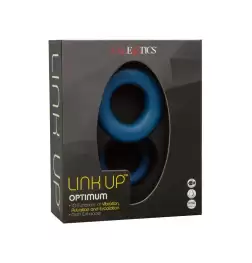 Link Up Optimum Dual-Motor Silicone Vibrating Cock Ring