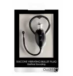 Ouch! Urethral Sounding Vibrating Bullet Plug